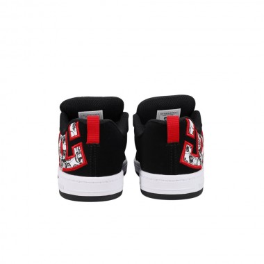DC COURT GRAFFIK K SHOES BLACK MULTI