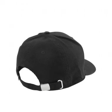 DC OXIDIZED STRAPBACK CAP BLACK