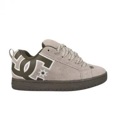 DC COURT GRAFFIK SHOES TAUPE OLIVE