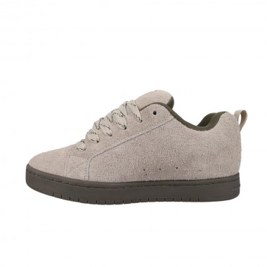 DC COURT GRAFFIK SHOES TAUPE OLIVE