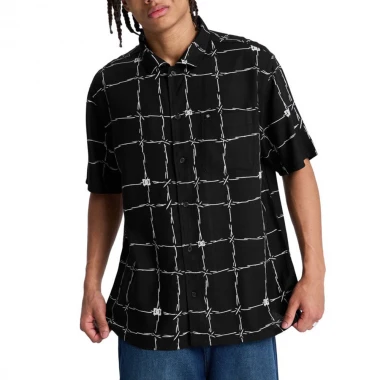 DC WIRED RESORT SHIRT BLACK