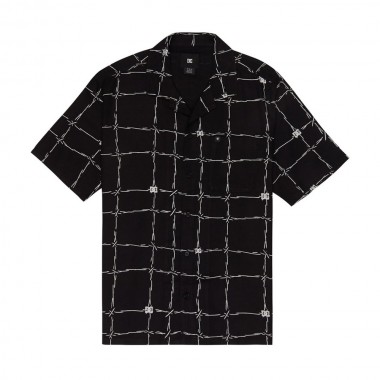 DC WIRED RESORT SHIRT BLACK