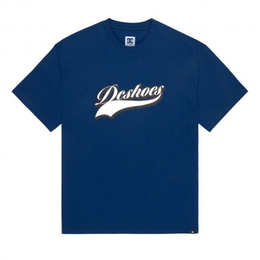 DC OLD FASHION TEE ESTATE BLUE