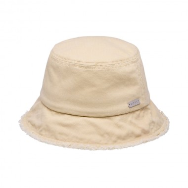 ROXY VICTIM OF LOVE W BUCKET HAT PEBBLE