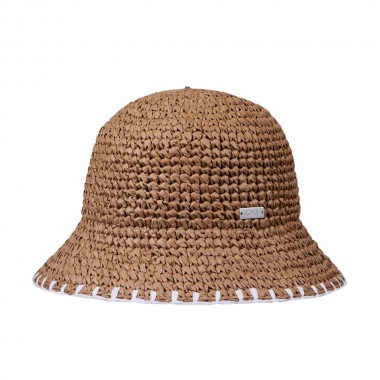 ROXY SPOTLESS SUNNIES W BUCKET HAT BROWNIE