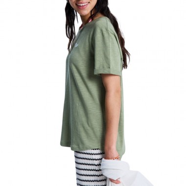 ROXY OCEANWAVE REGULAR EMBY W TEE OIL GREEN