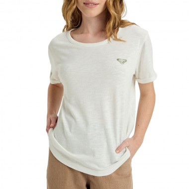 ROXY OCEANWAVE REGULAR EMBY W TEE EGRET