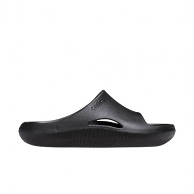 CROCS MELLOW RECOVERY SLIDES BLACK