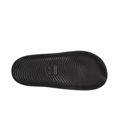 CROCS MELLOW RECOVERY SLIDES BLACK