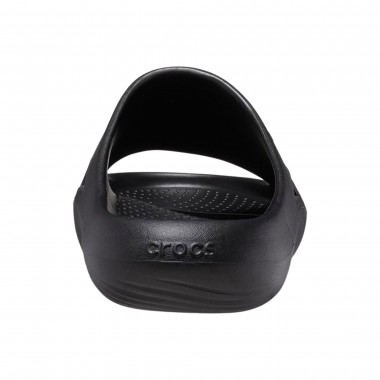 CROCS MELLOW RECOVERY SLIDES BLACK