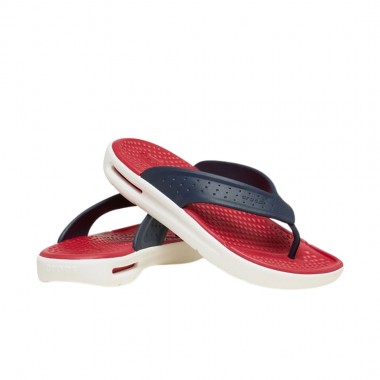 CROCS INMOTION FLIP FLOPS NAVY
