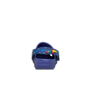 CROCS CLASSIC IMAGINATION LIGHT BACKSTRAP TOD CLOGS SAPPHIRE