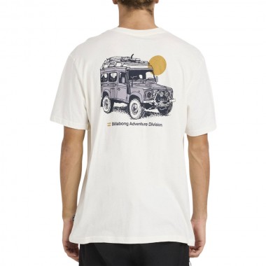 BILLABONG MAKE TRACKS T-SHIRT OFF WHITE