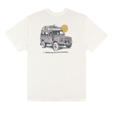 BILLABONG MAKE TRACKS T-SHIRT OFF WHITE