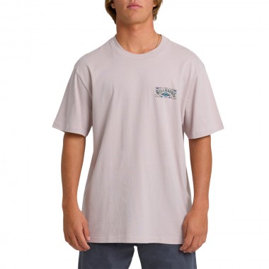 BILLABONG HERITAGE ARCH PREMIUM T-SHIRT DUSTY PURPLE
