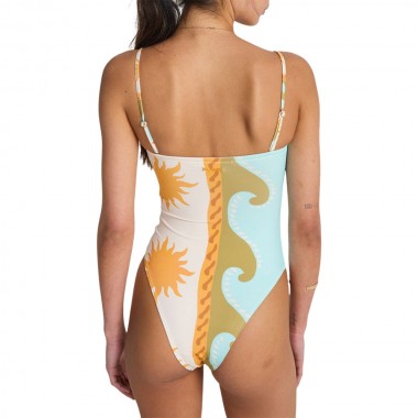 BILLABONG SUNBLIND TULLY HI ONE PIECE W SWIMSUIT SALT CRYSTAL
