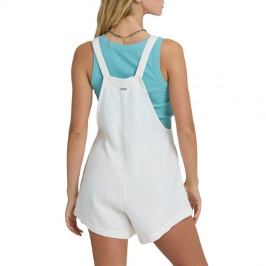 BILLABONG BEACH CRUSH W OVERALL SHORTS SALT CRYSTAL