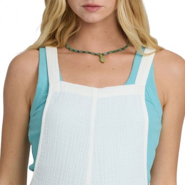 BILLABONG BEACH CRUSH W OVERALL SHORTS SALT CRYSTAL