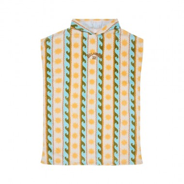 BILLABONG WOMENS HOODED TOWEL SALT CRYSTAL