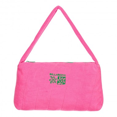 BILLABONG SUN LOVERS TOWELLING HANDBAG GUAVA
