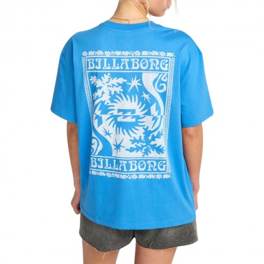 BILLABONG ALWAYS LOOKING W T-SHIRT TRUE BLUE