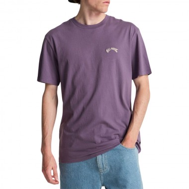 BILLABONG ARCH CREW T-SHIRT DUSTY GRAPE