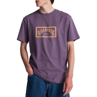 BILLABONG ARCH FRAME T-SHIRT DUSTY GRAPE