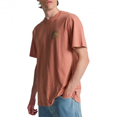 BILLABONG CRAYON WAVE T-SHIRT ASH ROSE