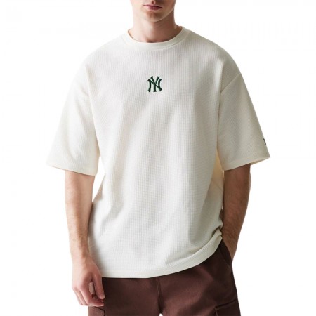 NEW ERA MLB NEW YORK YANKEES OVERSIZED T-SHIRT OPEN WHITE