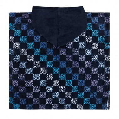 QUIKSILVER K HOODIE TOWEL DARK NAVY NEXT GEN