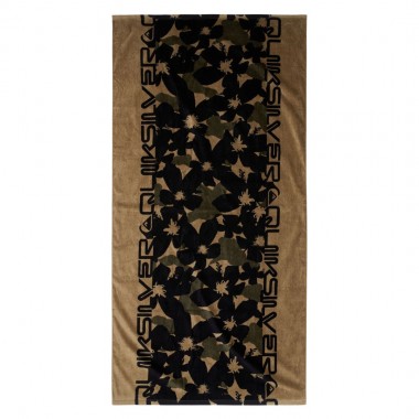 QUIKSILVER FRESHNESS BEACH TOWEL HYPNOZOOM GRAPE LEAF