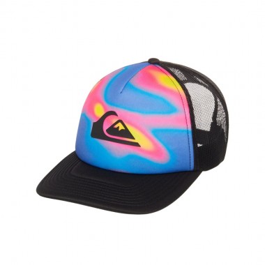 QUIKSILVER EMU COOP TRUCKER CAP MONACO BLUE HOLMES