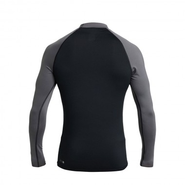 QUIKSILVER EVERYDAY UPF50 LS SURF T-SHIRT BLACK/BLACK