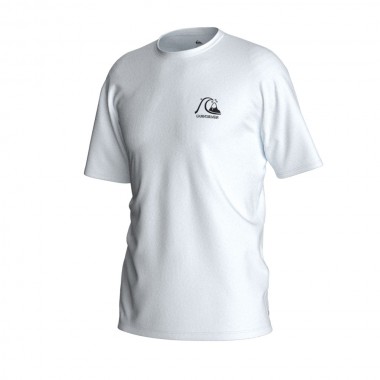 QUIKSILVER DNA UPF50 SURF T-SHIRT WHITE