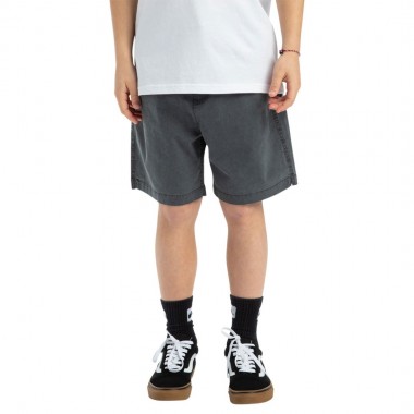 QUIKSILVER TAXER K ELASTIC WAIST WALKSHORTS BLACK