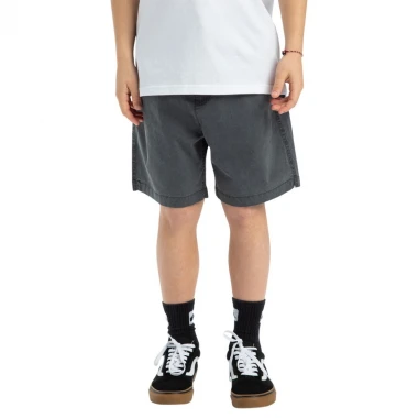 QUIKSILVER TAXER K ELASTIC WAIST WALKSHORTS BLACK