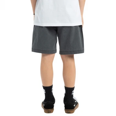 QUIKSILVER TAXER K ELASTIC WAIST WALKSHORTS BLACK