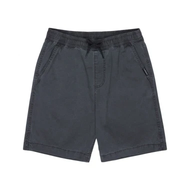 QUIKSILVER TAXER K ELASTIC WAIST WALKSHORTS BLACK