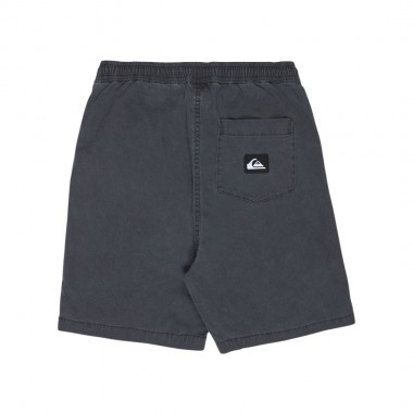 QUIKSILVER TAXER K ELASTIC WAIST WALKSHORTS BLACK