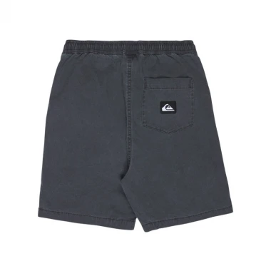 QUIKSILVER TAXER K ELASTIC WAIST WALKSHORTS BLACK