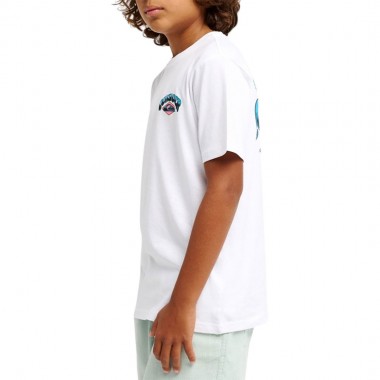 QUIKSILVER PALM HORIZON K T-SHIRT WHITE