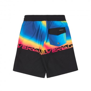 QUIKSILVER EVERYDAY HALF JAM K BOARDSHORTS 13 SPIRAL PRINT BLK