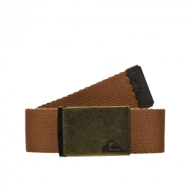 QUIKSILVER THE JAM 5 BELT TOBACCO BROWN