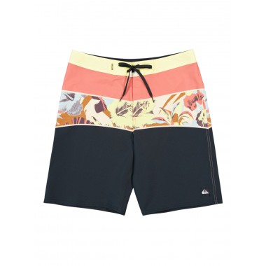 QUIKSILVER SURFSILK STRAIGHT BOARDSHORTS 20 DESERT SAND/TIJUANA