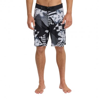 QUIKSILVER HIGHLINE PRINTED BOARDSHORTS 20 MICRO CHIP MOMENTUM