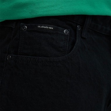 QUIKSILVER QUIKSILVER BAGGY DENIM SHORTS BLACK