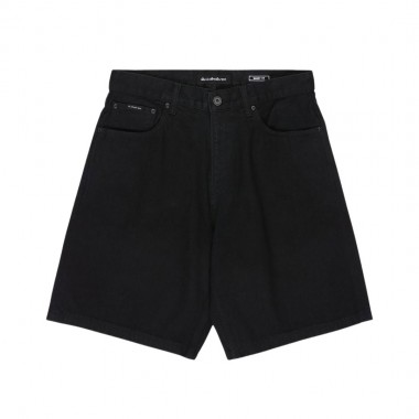 QUIKSILVER QUIKSILVER BAGGY DENIM SHORTS BLACK