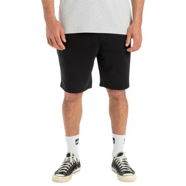 QUIKSILVER SALT WATER ELASTIC WAIST SHORTS BLACK