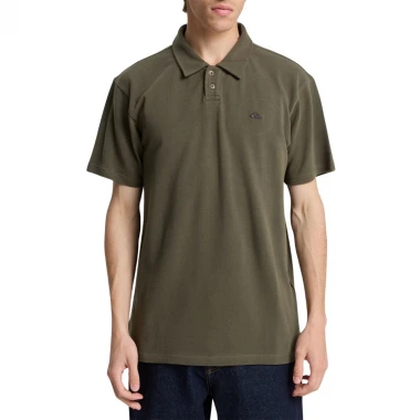 QUIKSILVER MW PIQUE POLO GRAPE LEAF
