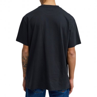 QUIKSILVER OXNI WASHED T-SHIRT BLACK